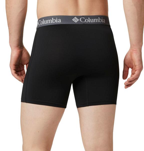 Columbia Poly Stretch Underwear Black For Men's NZ69732 New Zealand